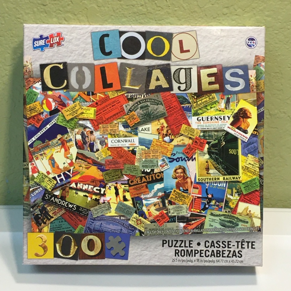 NIB Cool Collages Jigsaw Puzzle
